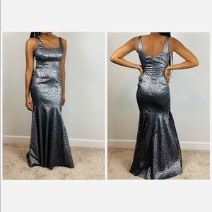 Silver gown